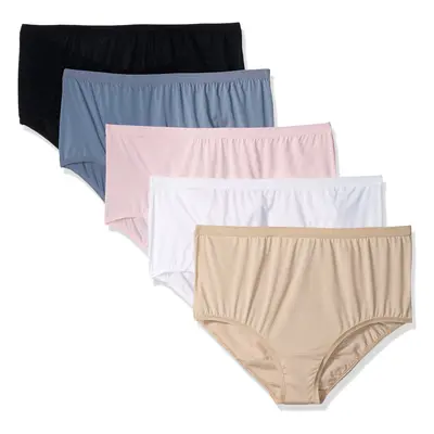 Fruit of the Loom Women's Plus Size Fit for Me Pack Microfiber Brief