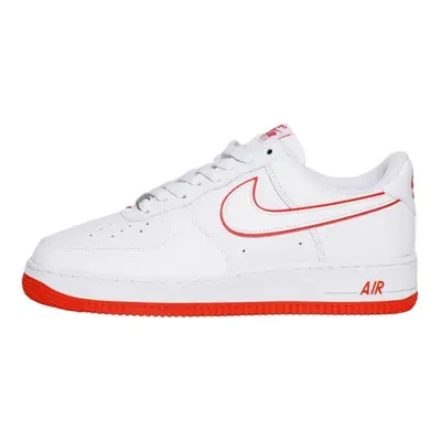 Nike Air Force '07 White/White-Picante Red-White Mens Size