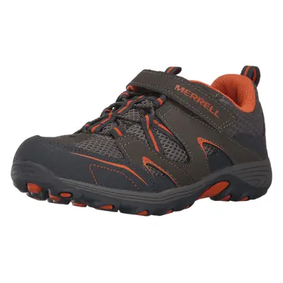 Merrell unisex child Trail Chaser Hiking Sneaker Gunsmoke/Orange B