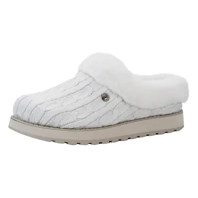 Skechers BOBS from Women's Keepsakes Ice Angel Slipper White 9.5 U