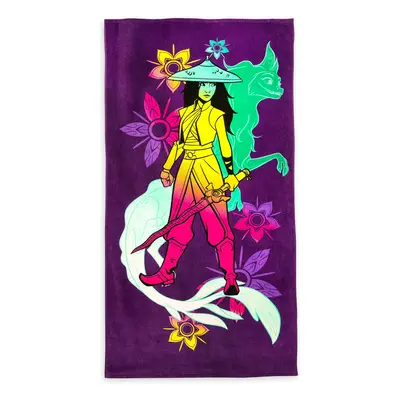 Disney Raya and The Last Dragon Beach Towel