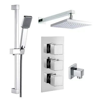 Adda Concealed Thermostatic Shower Set - By Voda Design