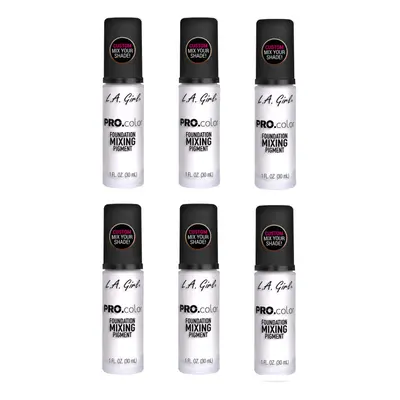 L.A. Girl Pro Color Foundation Mixing Pigment White 30ml x6