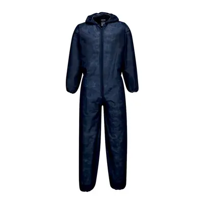 (2XL, Navy) Portwest Mens Standard Workwear Disposable Coverall PP (Pack of 120)