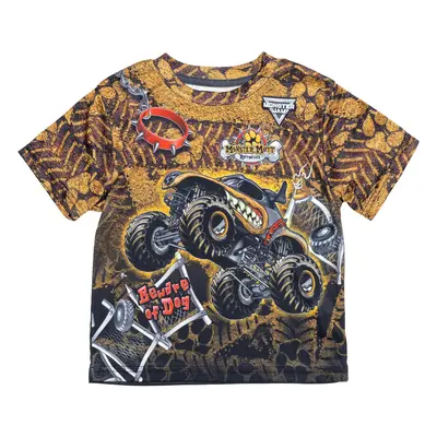 Monster Jam Monster Mutt Little Boys Graphic TShirt Brown