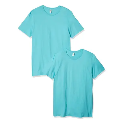 Fruit of the Loom Men's Crew T-Shirt (2 Pack) Scuba Blue XX-Large