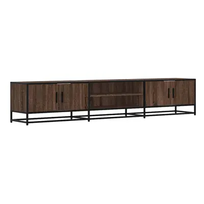 vidaXL TV Cabinet TV Stand Media Cabinet TV Unit Brown Oak Engineered Wood