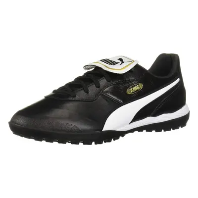 PUMA Men's KING TOP TURF TRAINING Soccer Shoe Puma Black-Puma White