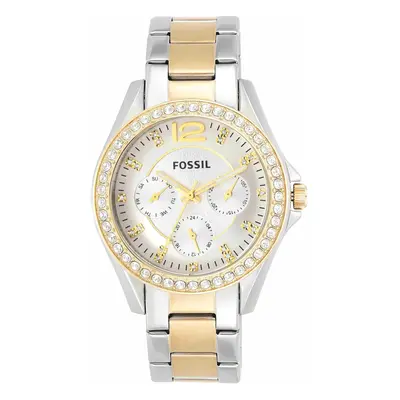 Fossil Women's Riley Quartz Stainless Steel Multifunction Watch Color