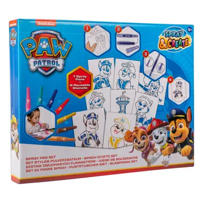 Paw Patrol - Spray Pen Set - Spray Pen Set - Colouring Pens for Childr