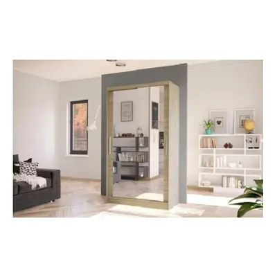 Easy Costa VII Sliding Door Wardrobe 100cm Full Sonoma