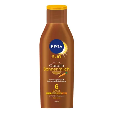 Nivea Sun Carotene SPF Sun Milk, Pack (2 x ml)