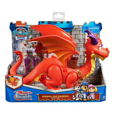 Paw Patrol Rescue Knights Sparks the Dragon and Claw Figure