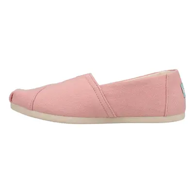 TOMS Womens Alpargata Classic Slip On Flats Casual - Pink - Size B