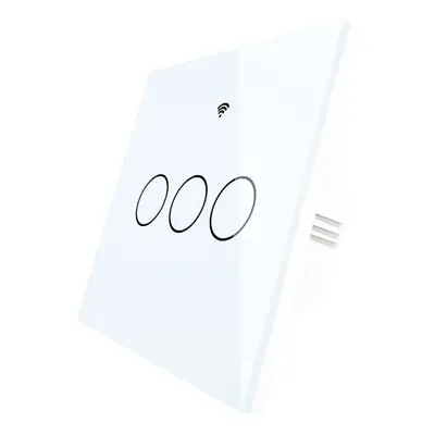 (3 Way, EU Plug) Smart Switch EU Standard Naught Wire Version Wifi RF433 100V-240V Tuya APP Cont