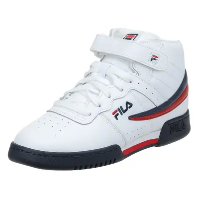 Fila Men's f-13v lea/syn Fashion Sneaker White Navy Red 8.5 US