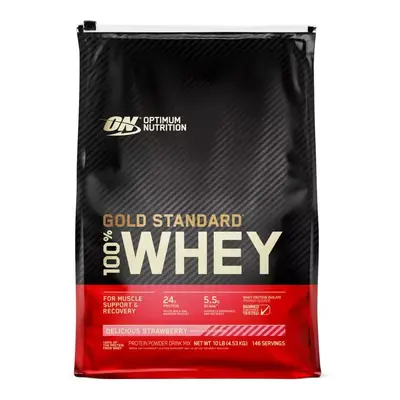 Optimum Nutrition Gold Standard 100% Whey 4.53kg Delicious Strawberry