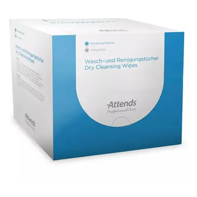 150 x Attends Proffesional Care Dry Cleansing Wipes