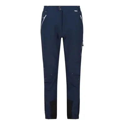 (40R, Navy) Regatta Mens Mountain Walking Trousers