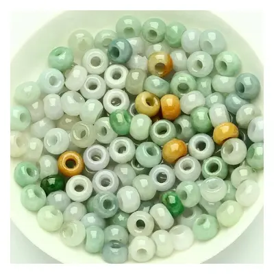 Natural jade a cargo road through bulk pieces jade transfer beads DIY accessories material jade 