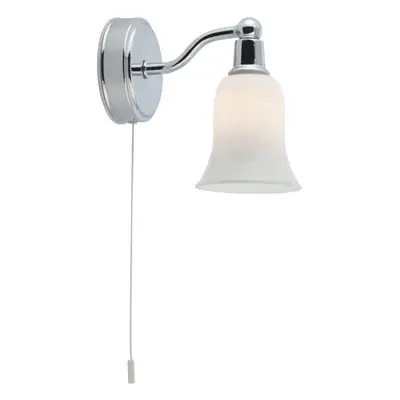 Searchlight Belvue Light White Shade Wall Light Bathroom Indoor Bath Lighting