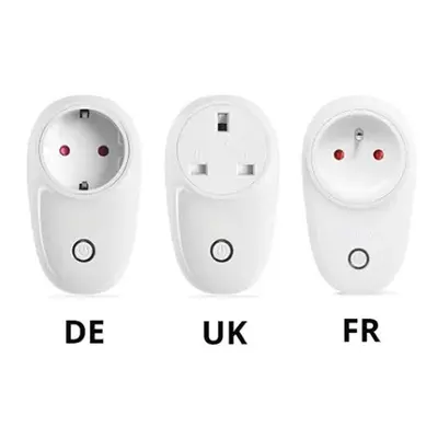 (UK) Smart Socket Wireless Plug Power Sockets Smart Home Switch Work With Alexa Google Assistant