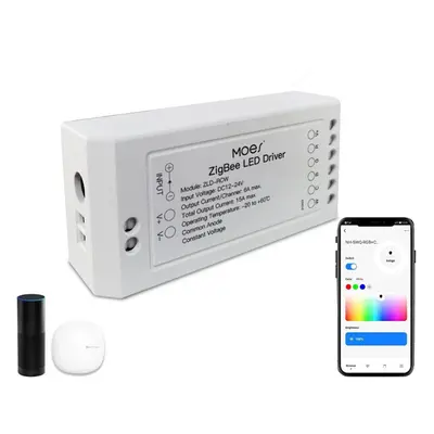 Smart Dimmer Module Switch RGB CCT for LED Strip App Control with Alexa Goolge Home