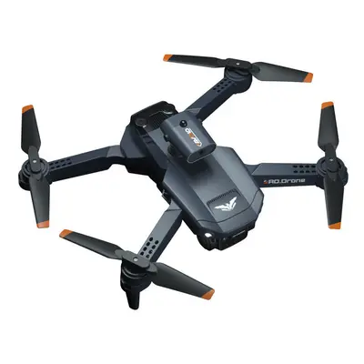 (Black, One Battery) 5G WIFI FPV GPS with 8K Dual Camera Obstacle Avoidance 64-Color Gradient Li