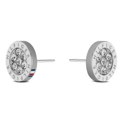 Tommy Hilfiger Women's Stainless Steel Stud Earrings Color: Silver (M