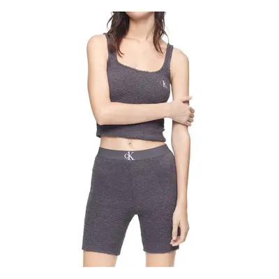 Calvin Klein One Plush Sleep Shorts Ashford Grey (Women's 2)