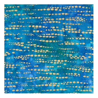 Michael Miller Glimmer Batik Turquoise