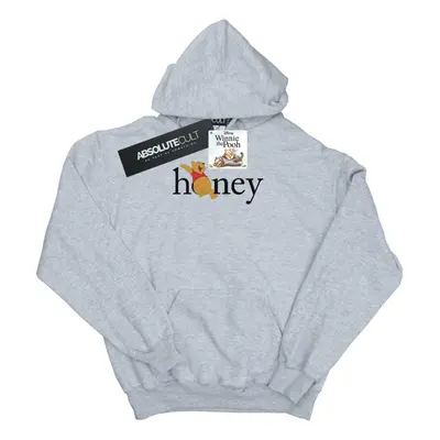 (M, Sports Grey) Disney Womens/Ladies Winnie The Pooh Honey Hoodie