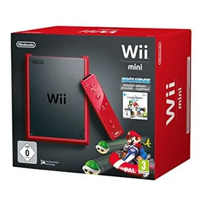 Nintendo Wii mini - Game console - red matte black