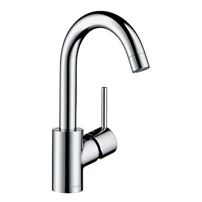 hansgrohe Talis 200 basin mixer tap with swivel range and pop up waste chrome