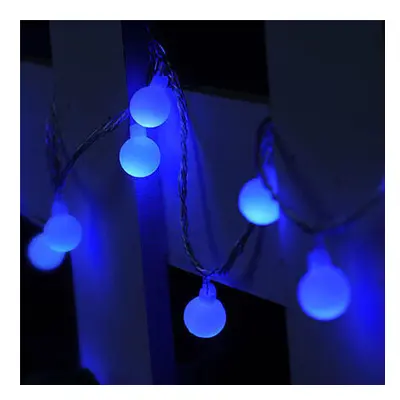 (Blue, 220V EU Plug) 10M LED String Lights 110-220V LED Fairy Lights for Festival Christmas Deco