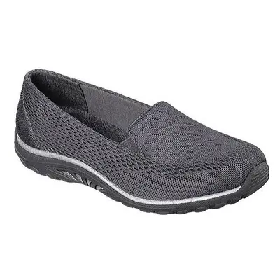 Skechers Womens Reggae Fest Willows Flat charcoal W US