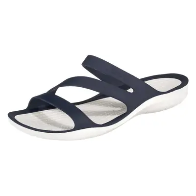 crocs Womens Swiftwater Sandals NavyWhite