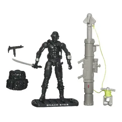 G.I. Joe The Rise of Cobra 3/4 Action Figure Snake Eyes Ninja Commando"