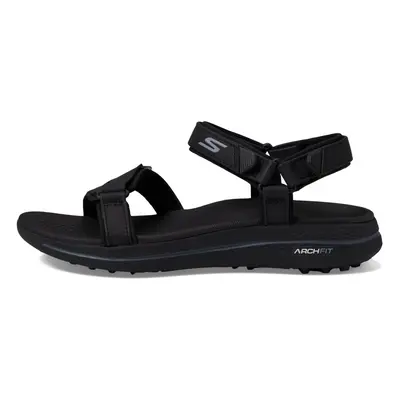 Skechers Women's Arch Fit Spikeless Golf Sandal Sneaker Black