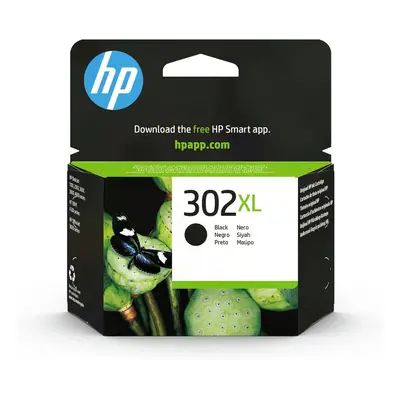 HP F6U68AE 302XL High Yield Original Ink Cartridge, Black, Single Pack