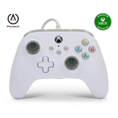 PowerA Wired controller for Xbox Series - White gamepad video gam