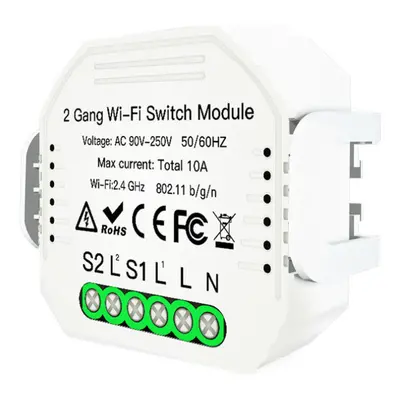 WiFi Smart Light Switch Diy Breakers Module Smart Life/Tuya APP Remote Control Working with Alex