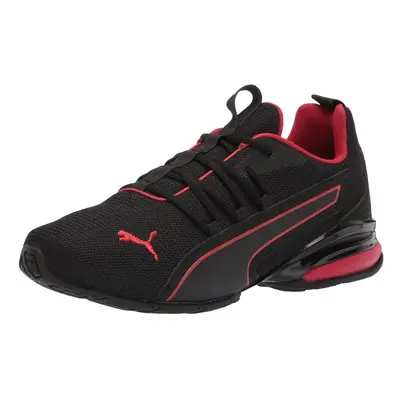 PUMA New Men's Axelion NXT Running Shoe Black/Urban Red 8.5