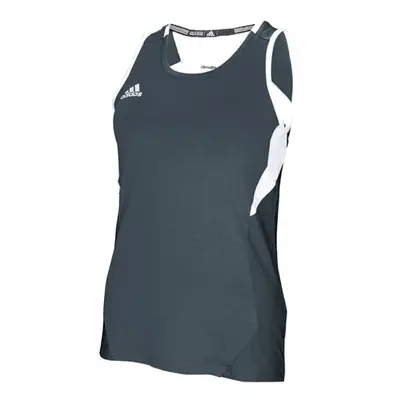 adidas Climalite Womens Utility Tank Lead/White