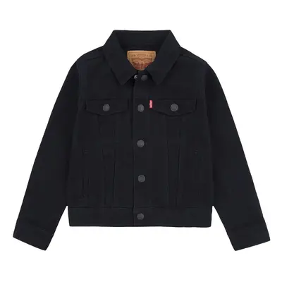 Levi's Boys' Denim Trucker Jacket Black 3T