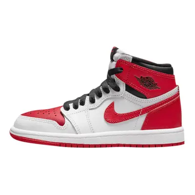 Jordan Boy's Air Jordan Retro High OG (Big Kid) White/University Red