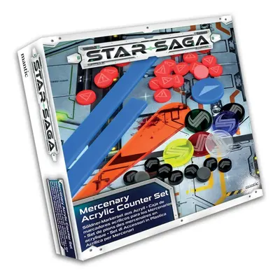 Mantic Games Star Saga Player Acrylic Counter Set