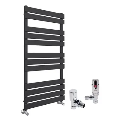 (Sand Grey, x 600mm) WarmeHaus Designer Bathroom Flat Panel Heated Towel Rail Radiator Ladder Ra