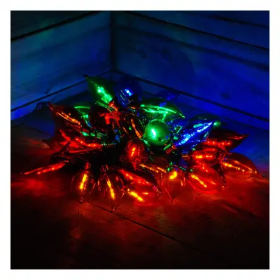 7.8m Multi-Coloured LED Indoor And Outdoor Large Flame Lights