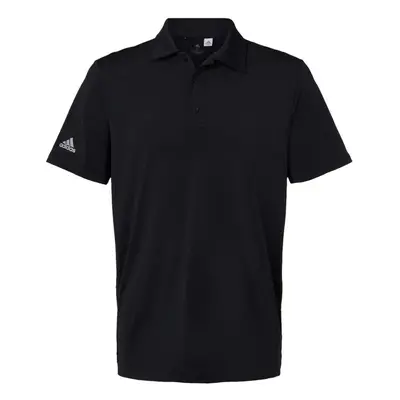 adidas Mens Ultimate Solid Polo Black